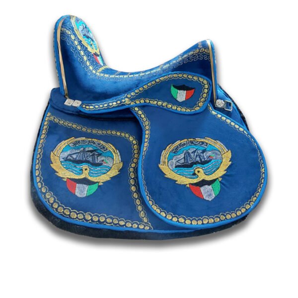 kuwait saddle سرج الكويت ازرق