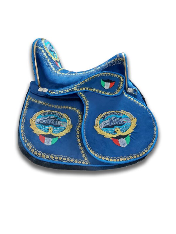 kuwait saddle سرج الكويت ازرق