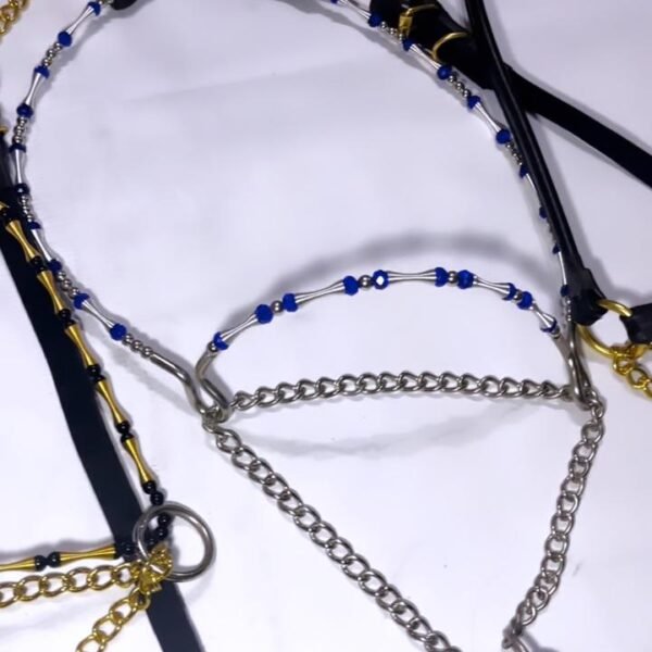 رشمه خرز U ازرق كامله
