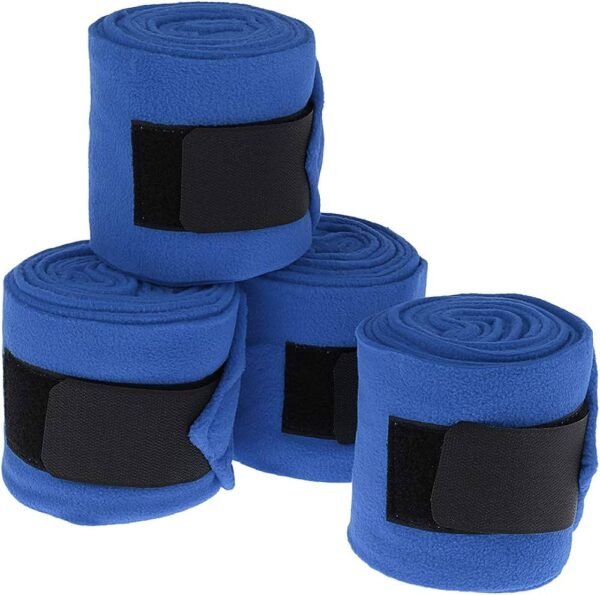 blue bandage
