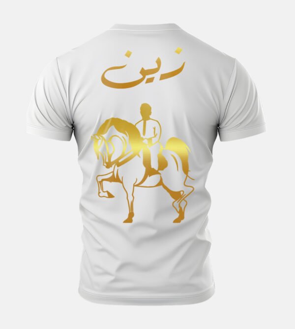 golden dancing horse customized t-shirt - Image 2
