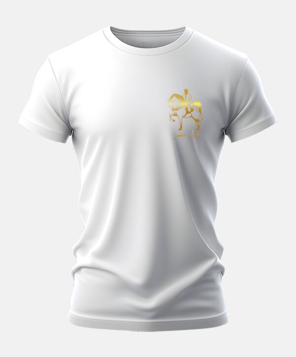 golden dancing horse customized t-shirt - Image 3
