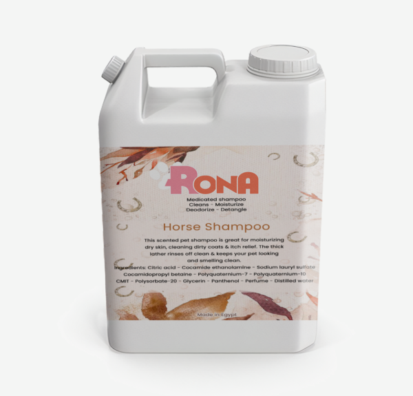 Rona Horse Shampoo Premium - شامبو خيل طبي عالي الجوده - Image 2