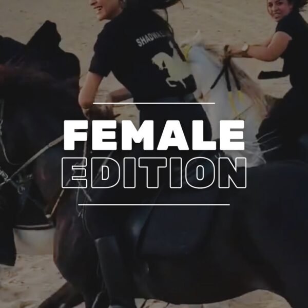 kheelmasr female edition black t-shirt
