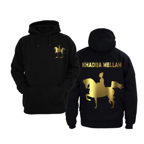 Kheelmasr Female Black Hoodie