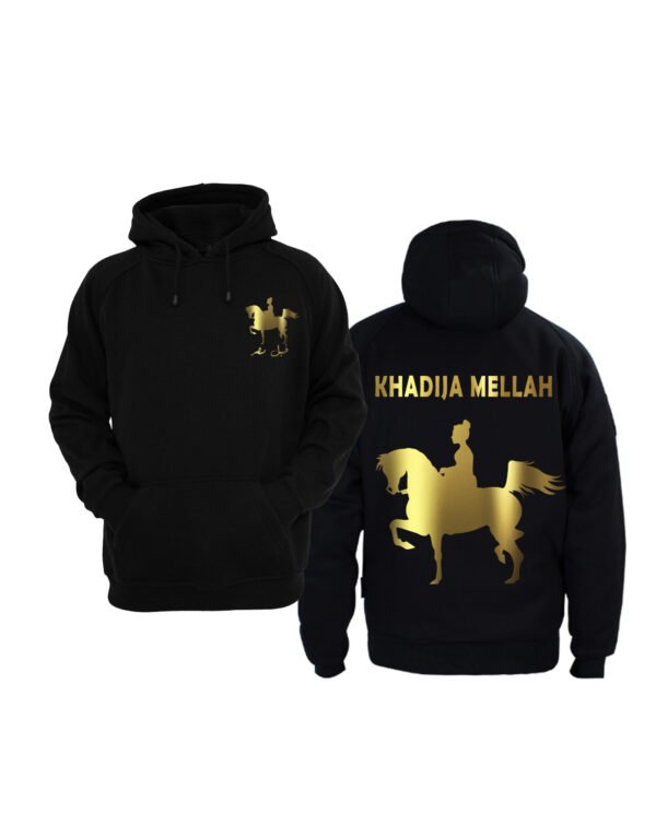 Kheelmasr Female Black Hoodie