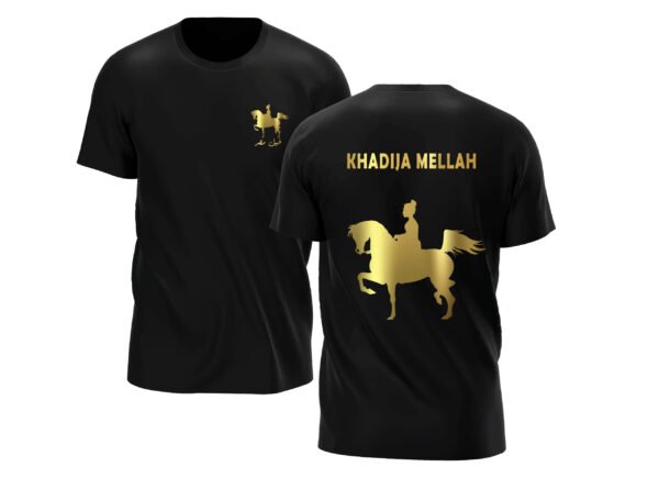 kheelmasr female edition black t-shirt - Image 2