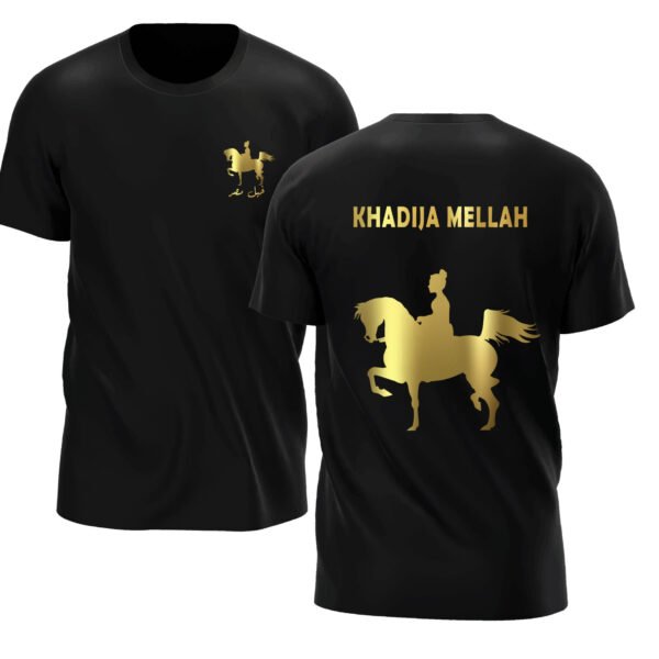 kheelmasr female edition black t-shirt