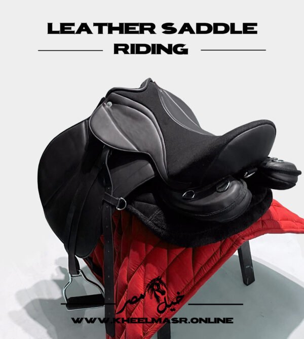 leather Riding Saddle full set سرج ركوب ب مشتملاته - Image 5