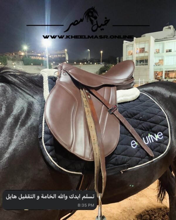 Brown all purpose saddle سرج بني متعدد - Image 3