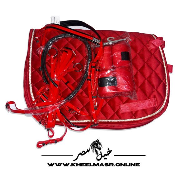 Red package with status bridle