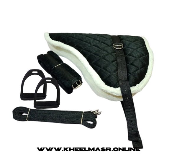 black full riding pad لباده ركوب سوده كامله