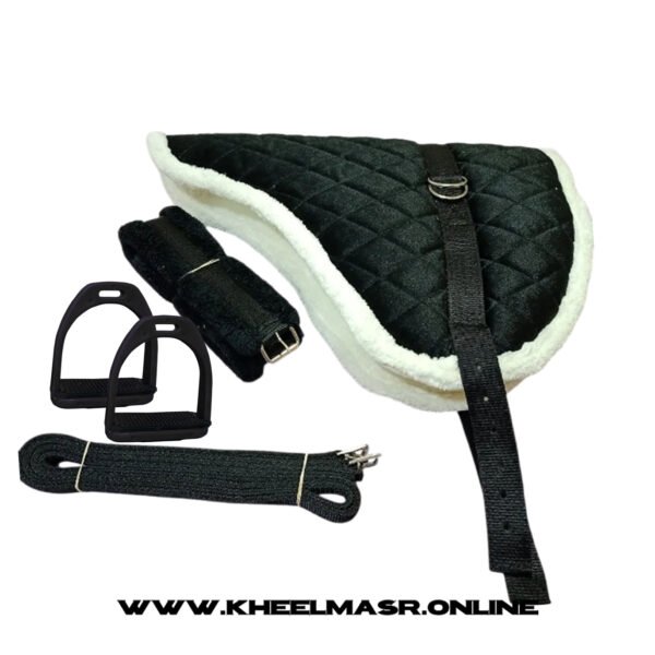 black full riding pad لباده ركوب سوده كامله