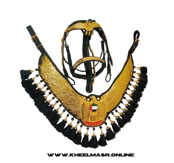 طقم صدريه بالراس نحاس مطلي دهب (الامارات)