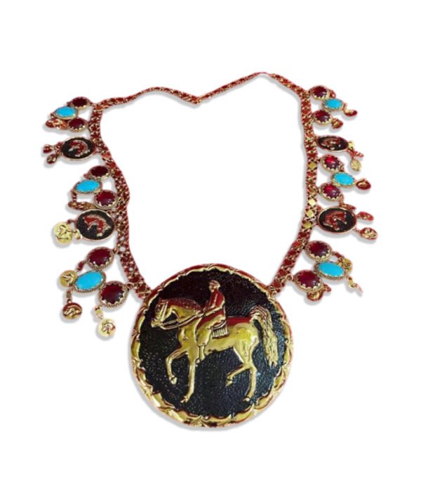 gold plated chain عقد مطلي دهب