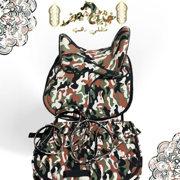 camo saddle سرج جيشي