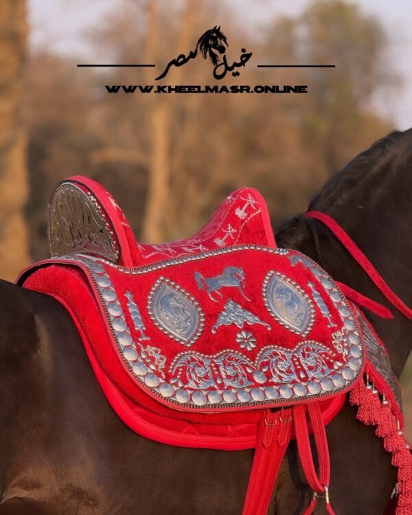 سرج عربي بالنحاس المطلي فضه - Image 2