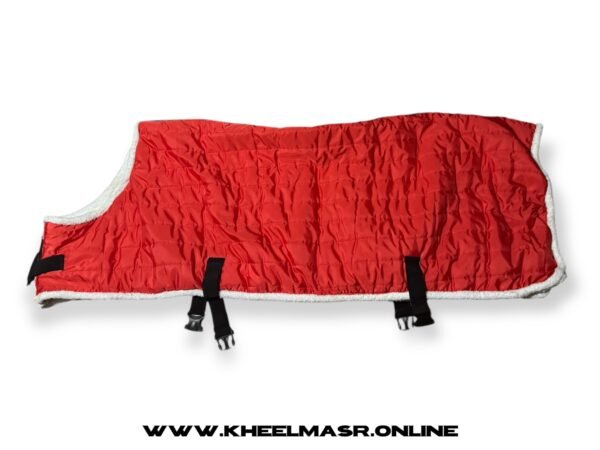 Red Winter blanket جلال شتوي احمر - Image 2