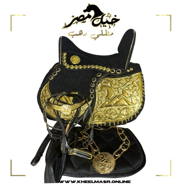 el khateeb stud saddle in italy سرج مربط الخطيب ب ايطاليا - Image 3