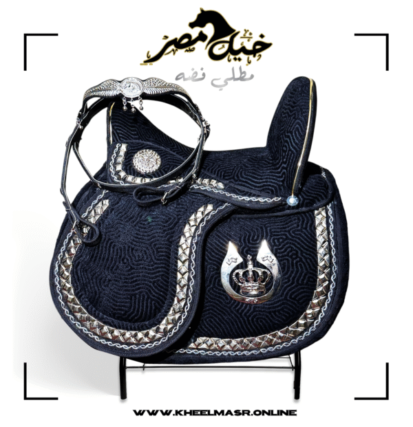 عده تاج نحاس كامل مطلي فضه