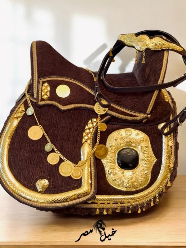 سرج بني افعي كلاسيك the classic cupra egyptian saddle - Image 4
