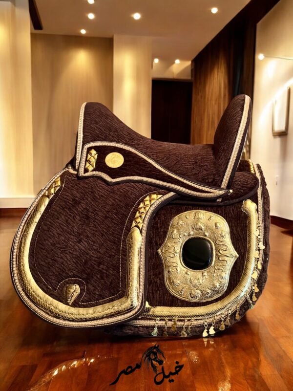 سرج بني افعي كلاسيك the classic cupra egyptian saddle - Image 2