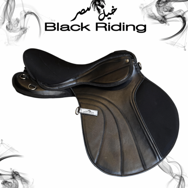 most selling black leather riding saddle الاكثر مبيعا سرج اسود ركوب جلد طبيعي