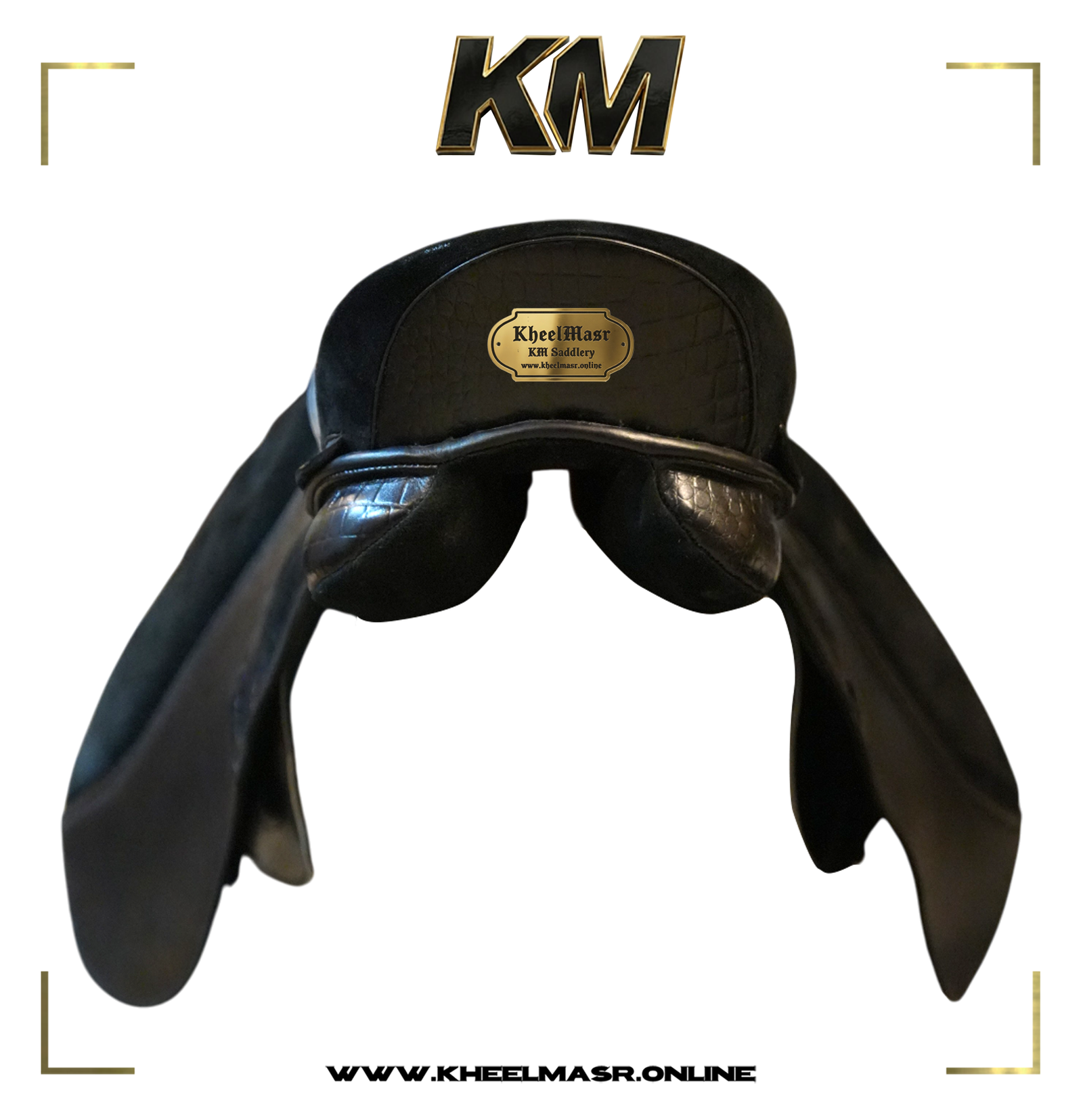 All new Dressage saddle black leather - Image 7