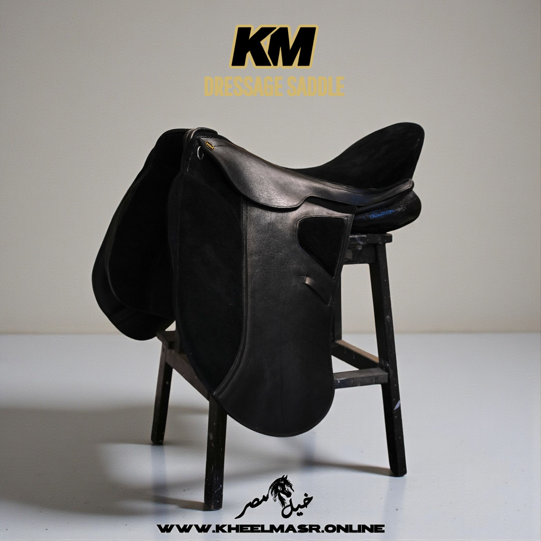 All new Dressage saddle black leather - Image 3