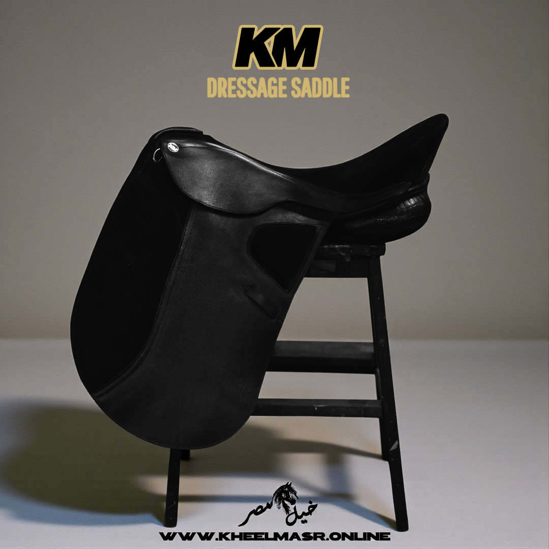 All new Dressage saddle black leather - Image 2